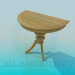 3d model Parietal table - preview