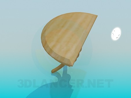 3d model Parietal table - preview 3d model Parietal table - preview