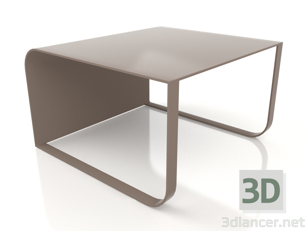 3 डी मॉडल साइड टेबल, मॉडल 3 (कांस्य) - पूर्वावलोकन