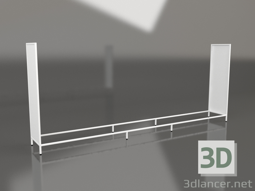 3D modeli Island V1 (yüksek) x 60 kare 8 (beyaz) - önizleme