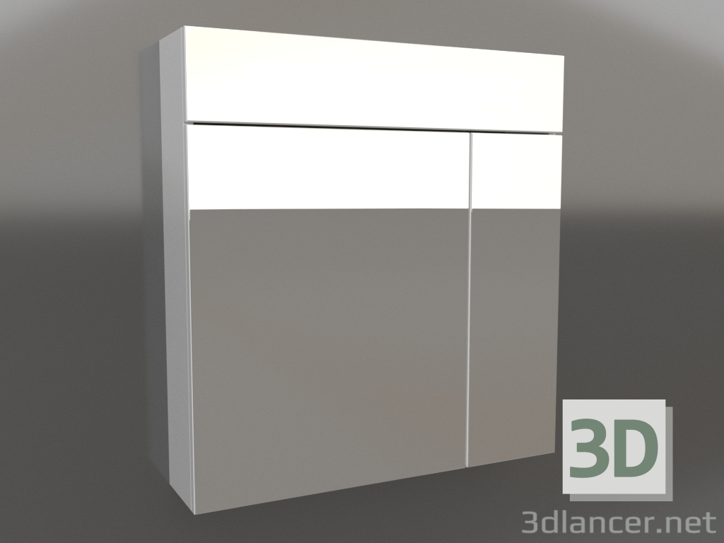 3D Modell Spiegelschrank 70 cm (Neo.04.07) - Vorschau