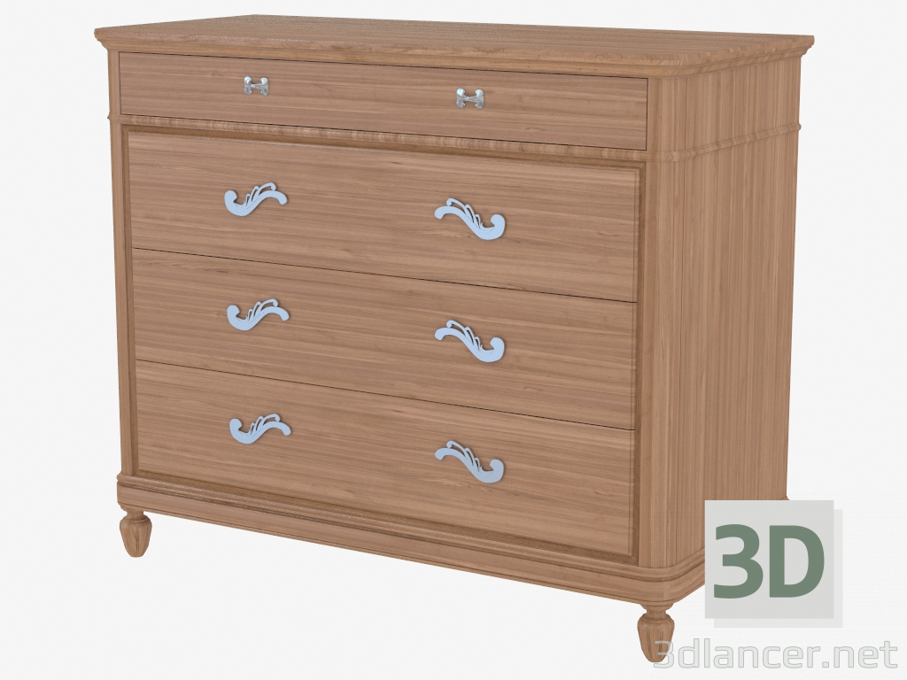 3d model Chest of drawers CO224 - preview