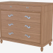 3d model Chest of drawers CO224 - preview