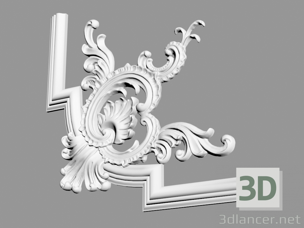 3D modeli açı kontrol ünitesi 51 (315x315mm) - önizleme