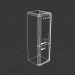 3D Modell Kühlschrank smeg 3ds max - Vorschau