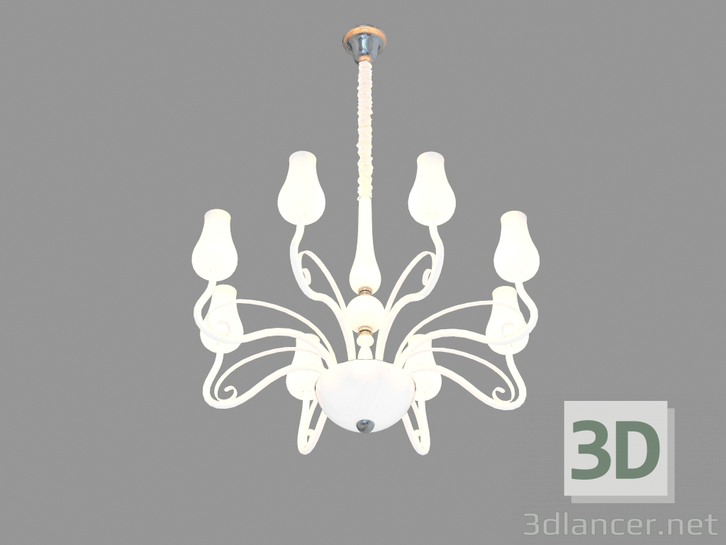 modello 3D Lampadario Ella (483010608) - anteprima
