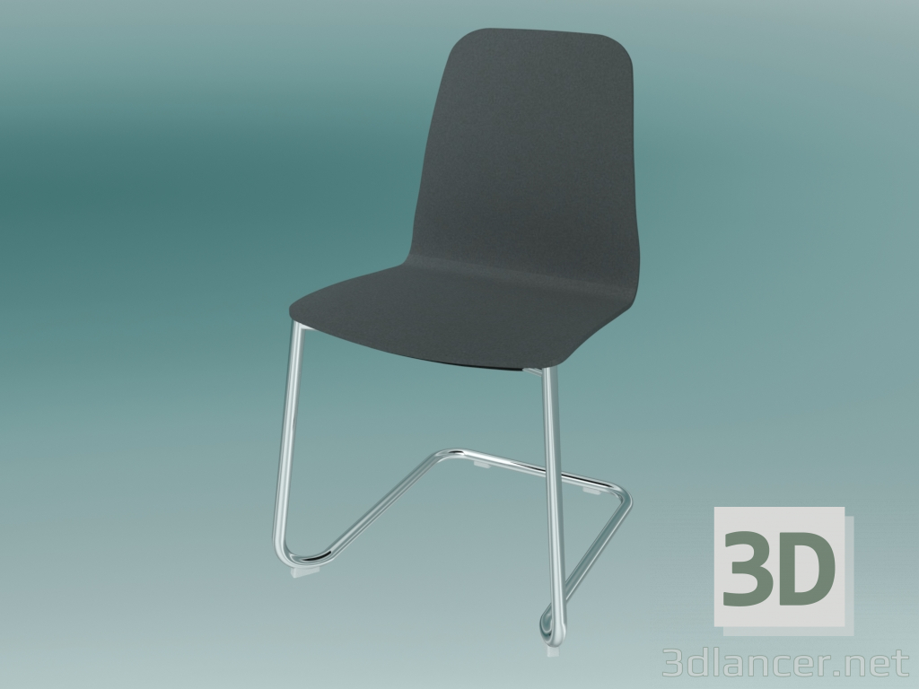 modèle 3D Chaise visiteur (K11V1) - preview