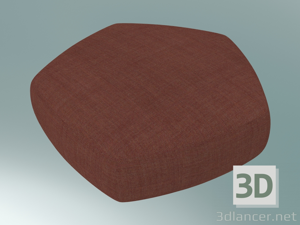 3D Modell Sitzpuff Five (Extra Large, Remix 632) - Vorschau