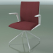 3d model Chair 4806 (on a flyover, swivel, with front trim, V12) - preview
