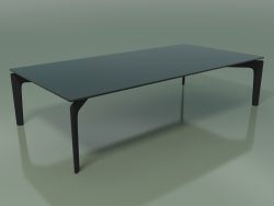 Table rectangulaire 6714 (H 28,5 - 120x60 cm, Verre fumé, V44)