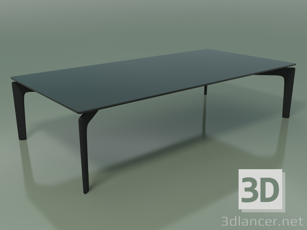 modèle 3D Table rectangulaire 6714 (H 28,5 - 120x60 cm, Verre fumé, V44) - preview