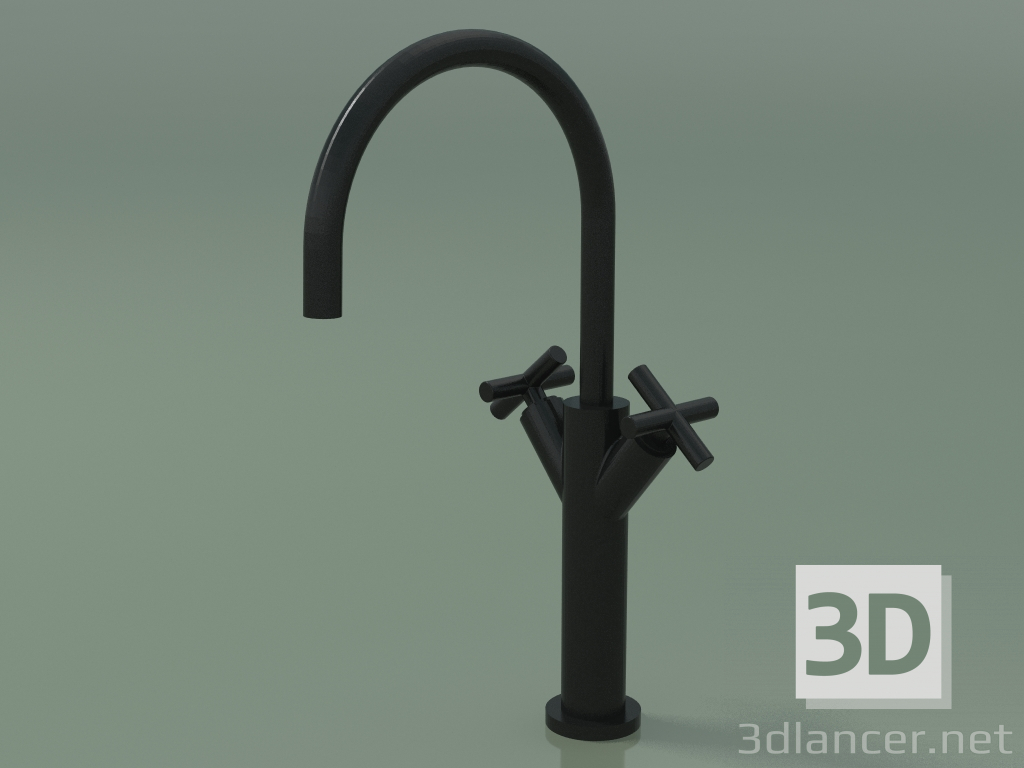 3D Modell Waschbecken Wasserhahn, hoch (22 534 892-33) - Vorschau