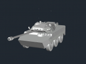 fahrbarer Panzer