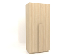 अलमारी मेगावाट 04 लकड़ी (विकल्प 3, 1000x650x2200, लकड़ी सफेद)