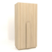 modello 3D Armadio MW 04 legno (opzione 3, 1000x650x2200, legno bianco) - anteprima