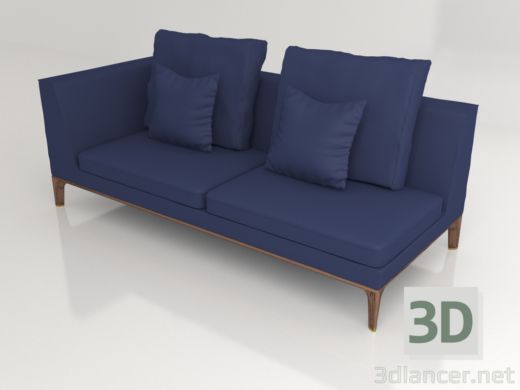 3d model Sofa module DG 230 terminale LH - preview