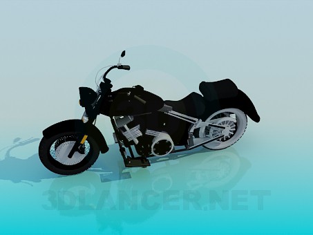 3 डी मॉडल मोटर साइकिल - पूर्वावलोकन
