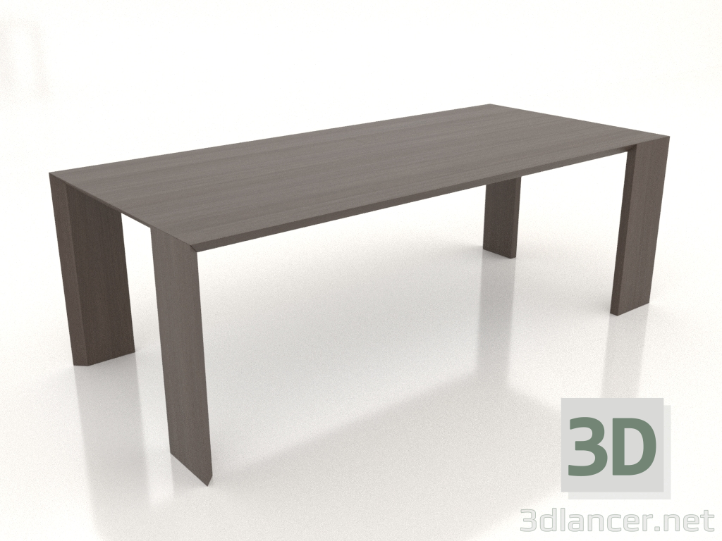 modello 3D Tavolo da pranzo Ispolin 2200x1000x740 mm (opzione 1) - anteprima modello 3D Tavolo da pranzo Ispolin 2200x1000x740 mm (opzione 1) - anteprima