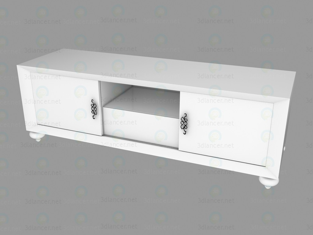3d model TV cabinet - preview