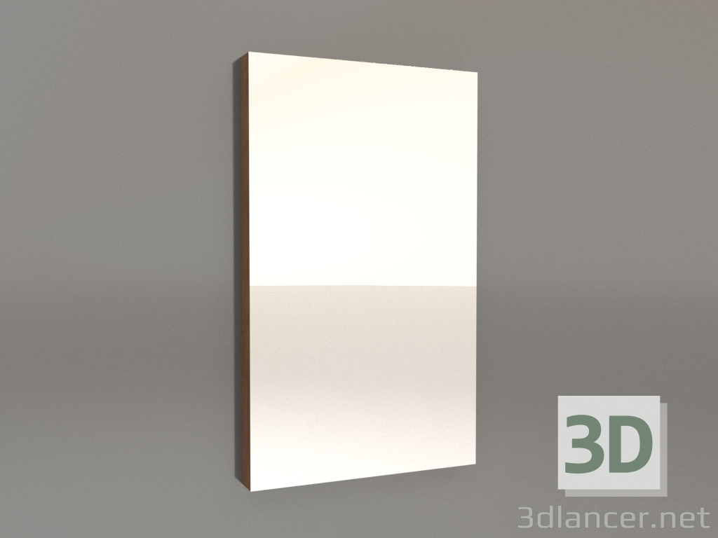 modèle 3D Miroir ZL 11 (450x750, bois brun clair) - preview