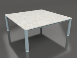 Coffee table 94×94 (Blue gray, DEKTON Sirocco)
