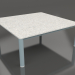 modello 3D Tavolino 94×94 (Grigio blu, DEKTON Sirocco) - anteprima