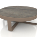 modèle 3D Table basse ronde Ø90 (DEKTON Radium, Bronze) - preview