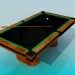 3D modeli Bilardo masası - önizleme