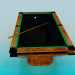 modèle 3D Table de billard - preview