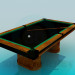 3D modeli Bilardo masası - önizleme