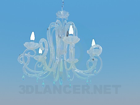 modelo 3D Lámpara de cristal - escuchar modelo 3D Lámpara de cristal - escuchar