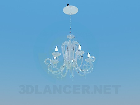 modelo 3D Lámpara de cristal - escuchar modelo 3D Lámpara de cristal - escuchar