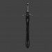 Espada rebelión 3D modelo Compro - render