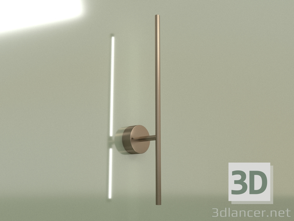 modello 3D Lampada da parete LINE 600 26301-2 (Marrone) - anteprima