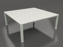 Coffee table 94×94 (Cement gray, DEKTON Sirocco)