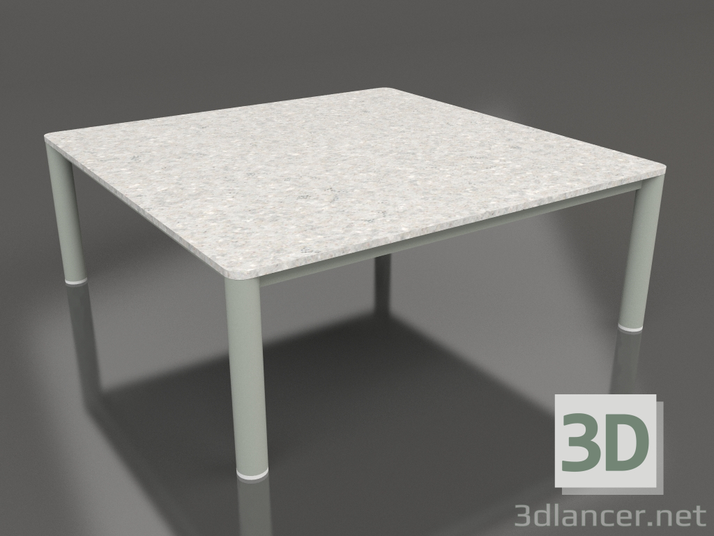 3D modeli Orta sehpa 94×94 (Çimento grisi, DEKTON Sirocco) - önizleme
