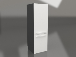 Réfrigérateur et congélateur 60 cm (blanc)