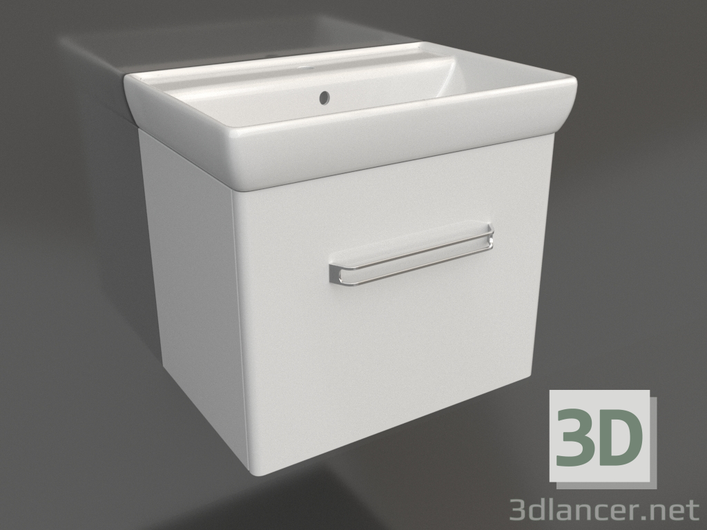 3D modeli Asma dolap 60 cm (Neo.01.06-1) - önizleme