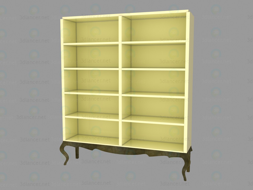 3d model Bookcase - preview