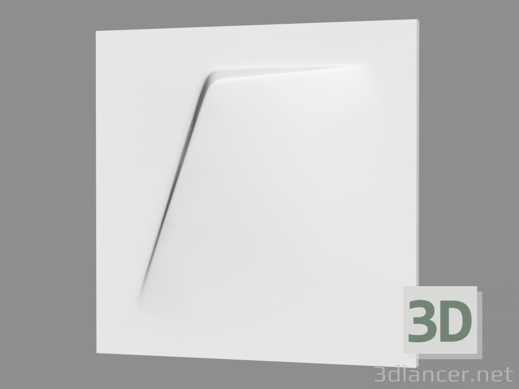 3D modeli Alçı duvar paneli (Madde 143) - önizleme