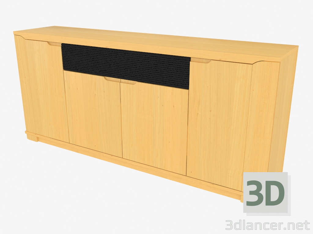 3d model Four-section buffet (7415-02) - preview