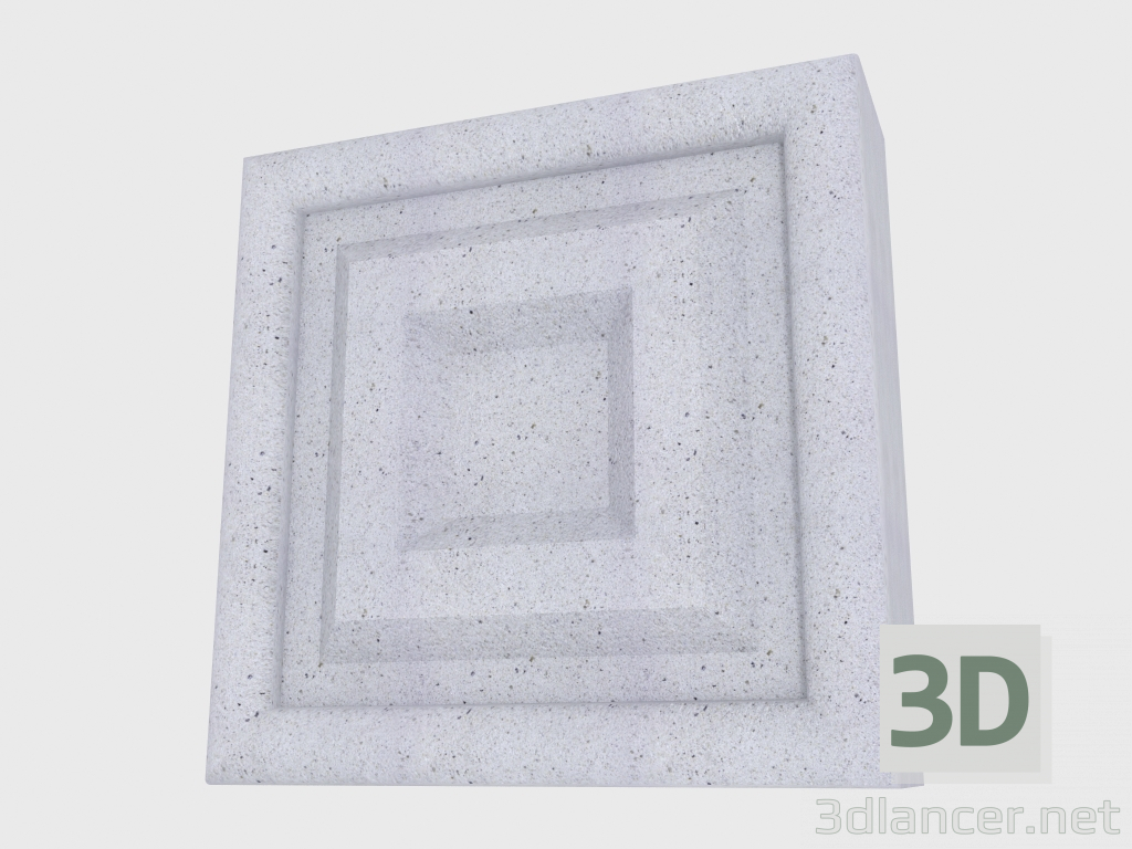 modèle 3D Panneau (FD18S) - preview