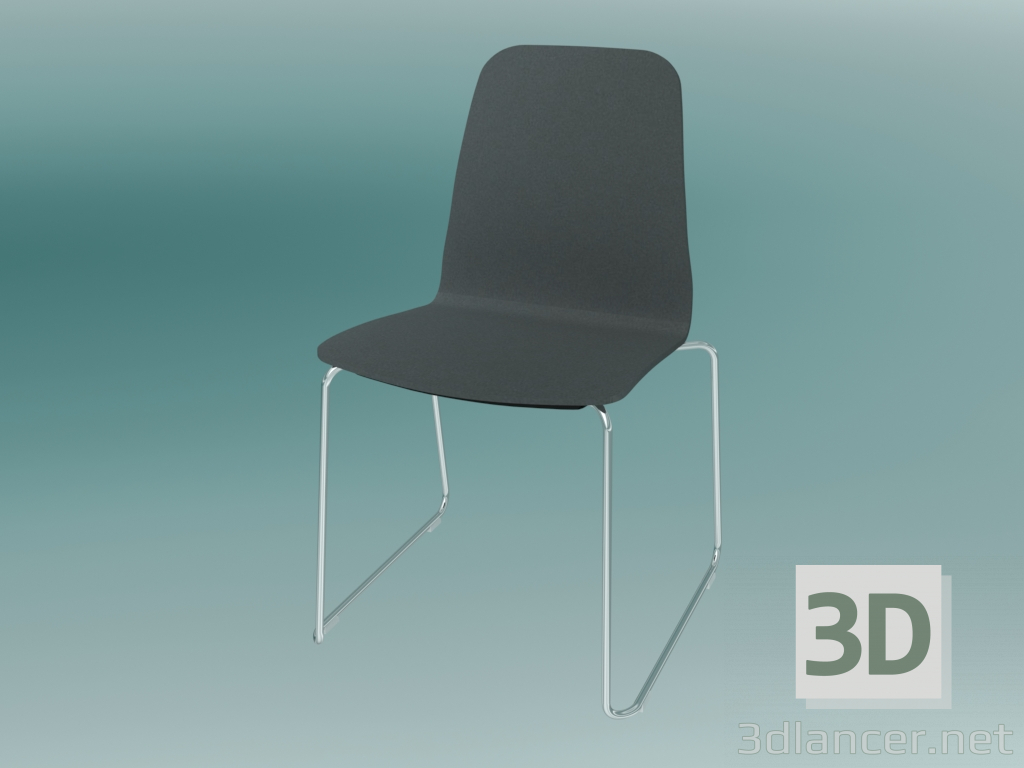 modèle 3D Chaise visiteur (K11V3) - preview