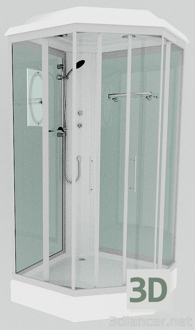 3d model Shower - preview 3d model Shower - preview