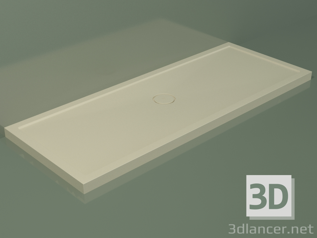 modello 3D Piatto doccia Medio (30UM0114, Bone C39, 180x70 cm) - anteprima