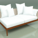 Modelo 3d Módulo de sofá esquerdo 005 (Metal Rust, Batyline Sand) - preview