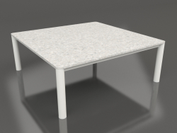 Coffee table 94×94 (Agate gray, DEKTON Sirocco)