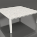 modèle 3D Table basse 94×94 (Gris agate, DEKTON Sirocco) - preview