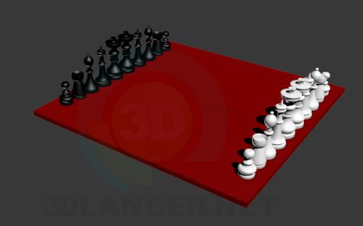 3d model Chess - preview