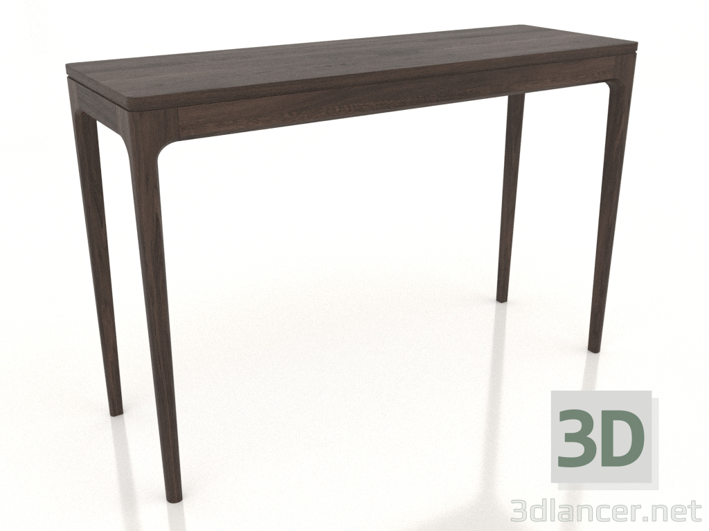 3d model Console table FARGO 1200x400x800 mm (dark oak) - preview